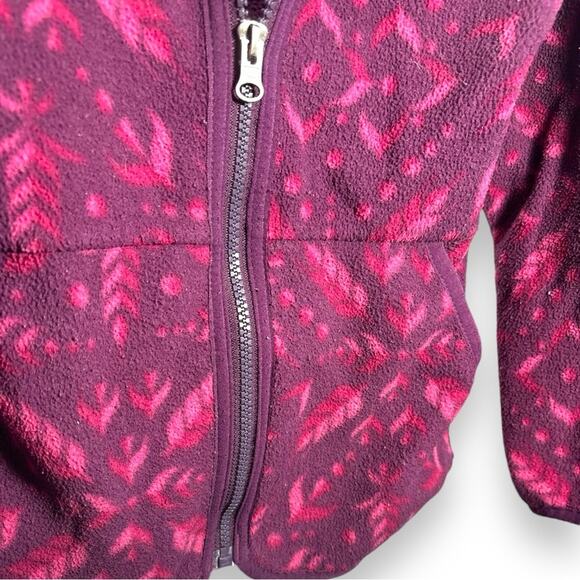 Columbia x Disney Frozen II Fleece Zipup Sweater - Picture 3 of 4